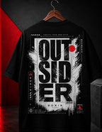 OUTSIDER Oversized T-Shirt | 240 GSM Premium Terry Cotton | Ronin Fashion