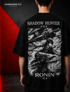 SHADOW HUNTER Manga Oversized Anime T-Shirt | 240 GSM Terry Cotton
