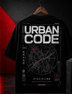 URBAN CODE Oversized Streetwear T-Shirt | 240 GSM Premium Terry Cotton | Ronin Fashion