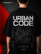 URBAN CODE Oversized Streetwear T-Shirt | 240 GSM Premium Terry Cotton | Ronin Fashion